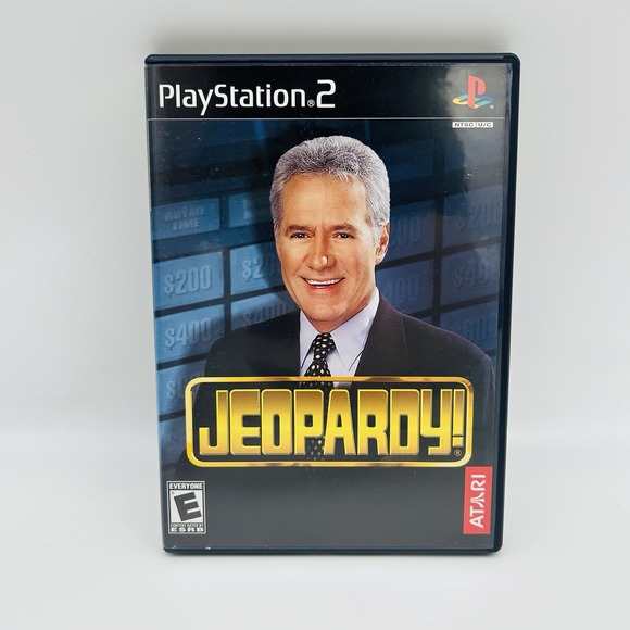 atari Other - Jeopardy! Playstation 2 (PS2) Complete CIB w/ Manual Tested Working Sony Game